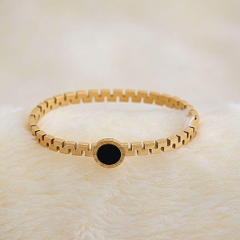 Bracelete Muro Centro Preto