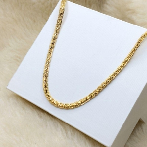 Choker Elo Trança Roliça