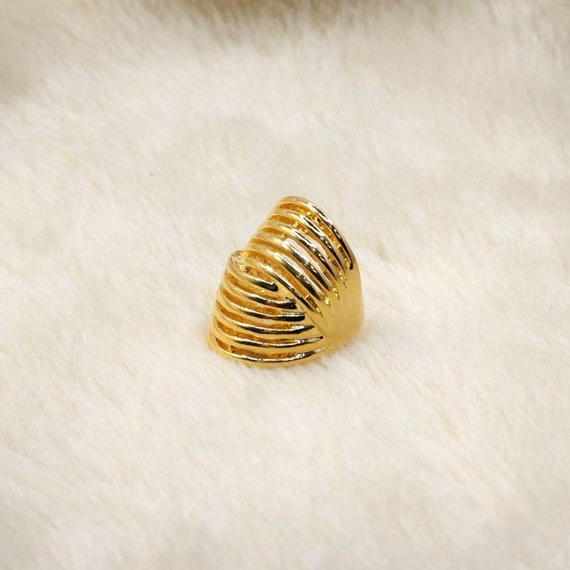 Anel com Fileiras Lisa