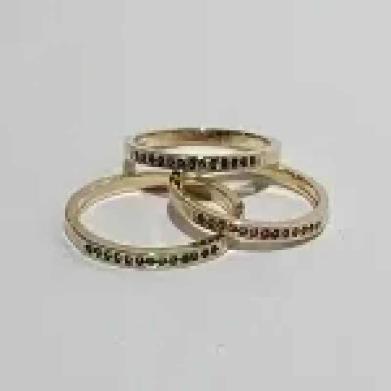 Anel Meia Zirconia Cor