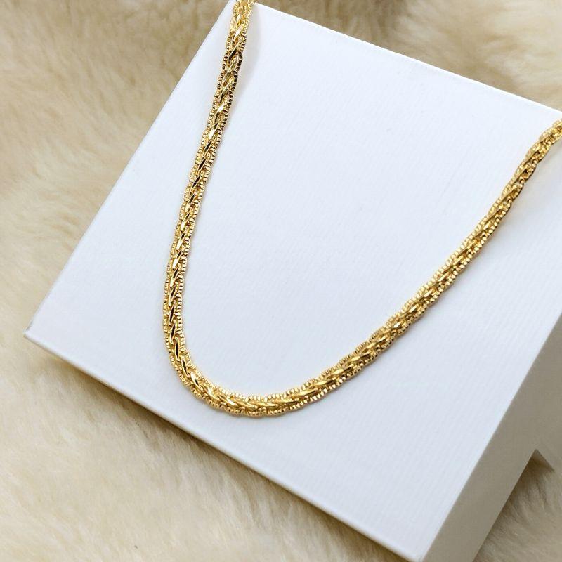 Choker Elo Trança Roliça