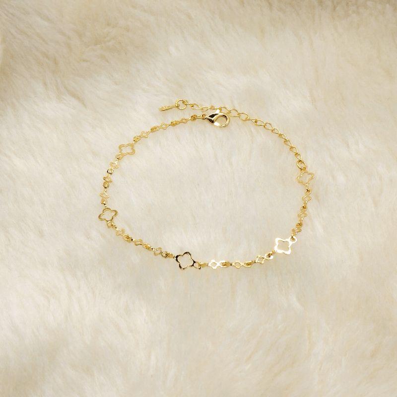 Pulseira Trevo Vazado