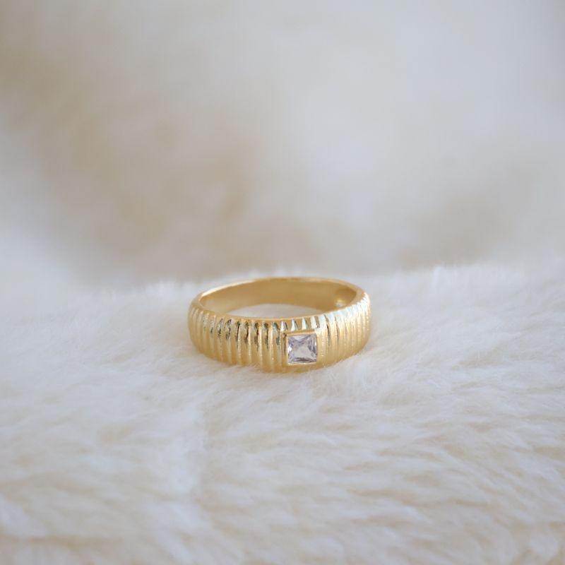 Anel Texturizado Vertical Zirconia Meio